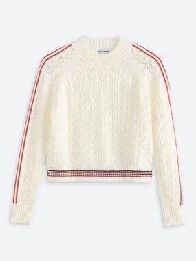 ✨ Vigoss Cricket Cable Knit Tipped Sweater ✨